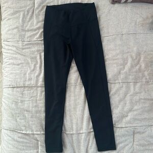 Under Armour, black spandex size medium